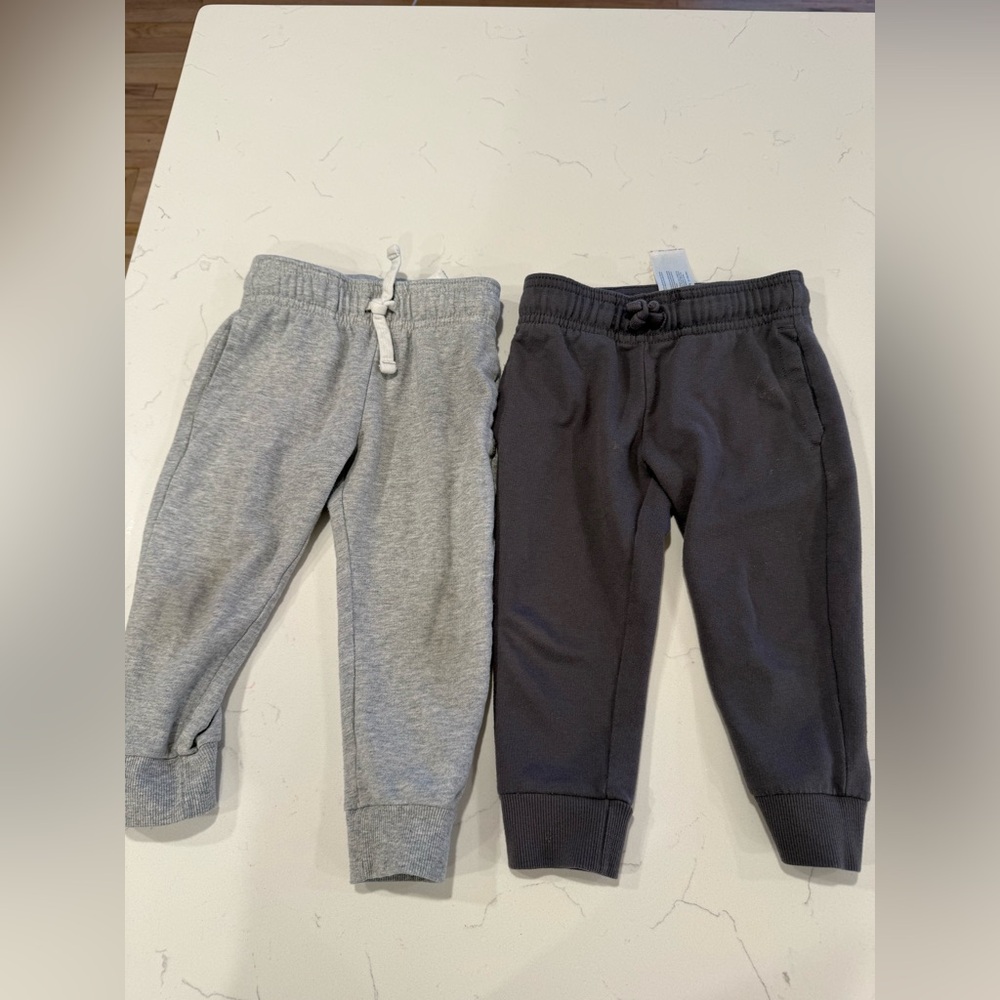 Carter's Gray and Black Kids' Joggers